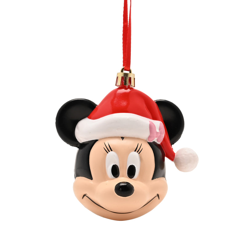Disney - Boule de Noël en Plastique 3D - Minnie