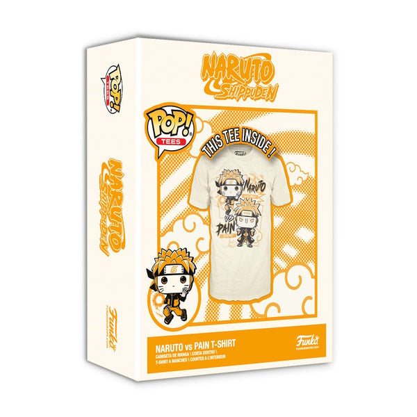 Funko NEWBoxed Tee: Naruto Shippuden - Naruto vs Pain - S - flash vidéo