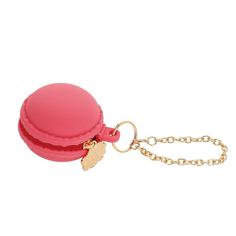Yup! - Porte-clés Porte-monnaie Macaron Framboise
