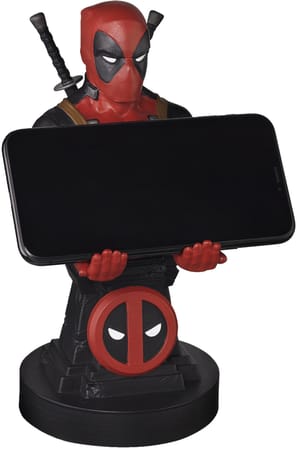 Cable Guys - Marvel - Deadpool Buste Support Chargeur pour Téléphone et Manette