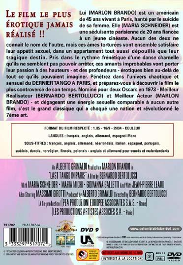 Le Dernier tango à Paris [DVD]