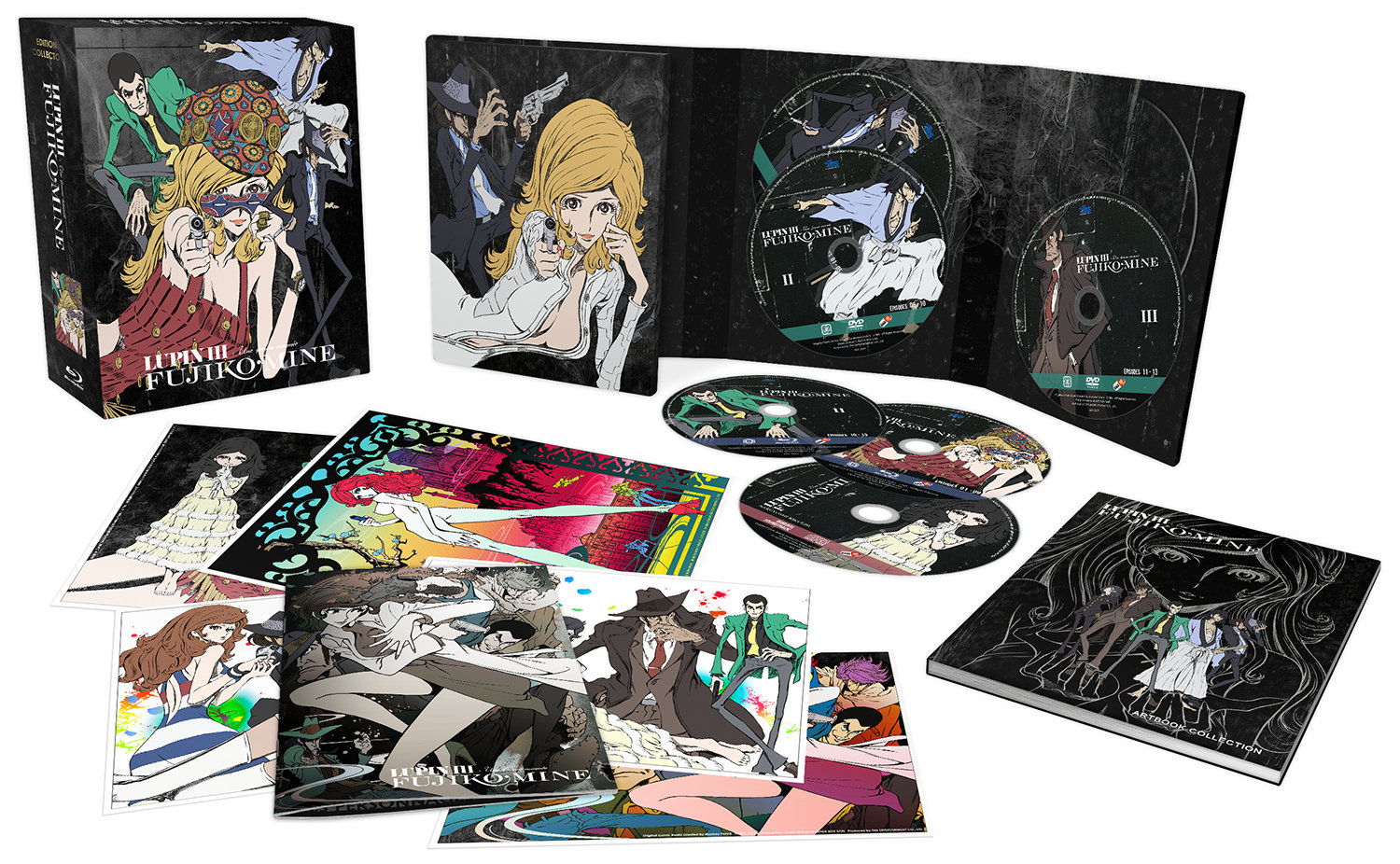 Lupin 3 : Une femme nommée Fujiko Mine - Intégrale - Coffret Combo Blu-ray + DVD - Edition Collector Limitée