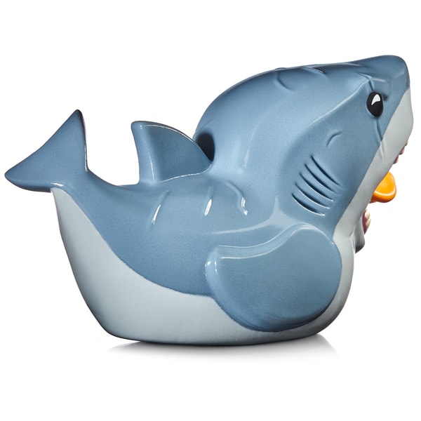 Numskull - Mini TUBBZ Canard de bain - Les Dents de la mer - Bruce (Édition baignoire) - flash vidéo