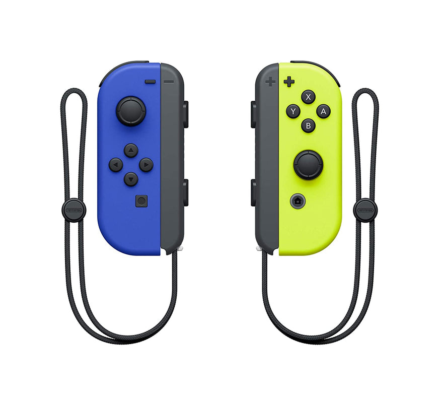 Paire de manettes Joy-Con Bleu Neon/Jaune Neon - Avec des batteries amovibles