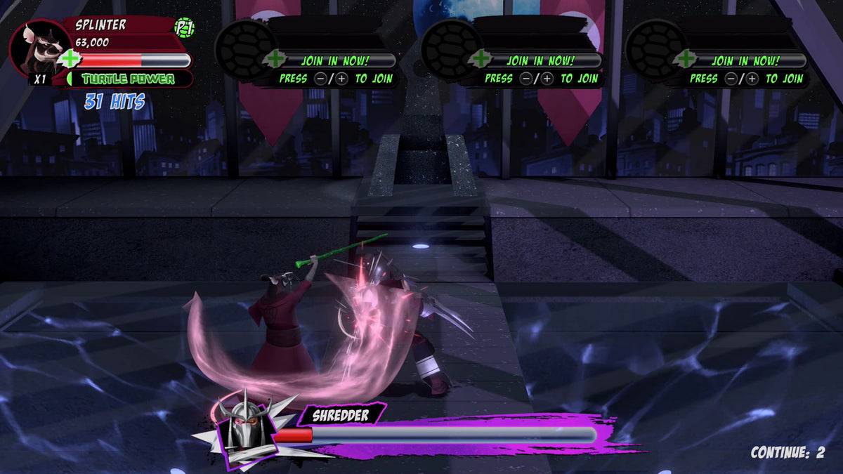 Teenage Mutant Ninja Turtles Arcade: Wrath of the Mutants - Ninja Edition - Game-key Card