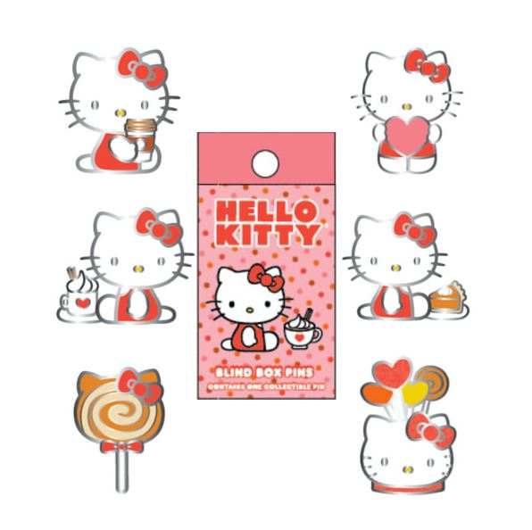 Loungefly: Saniro - Hello Kitty All Blind Set Pins - flash vidéo