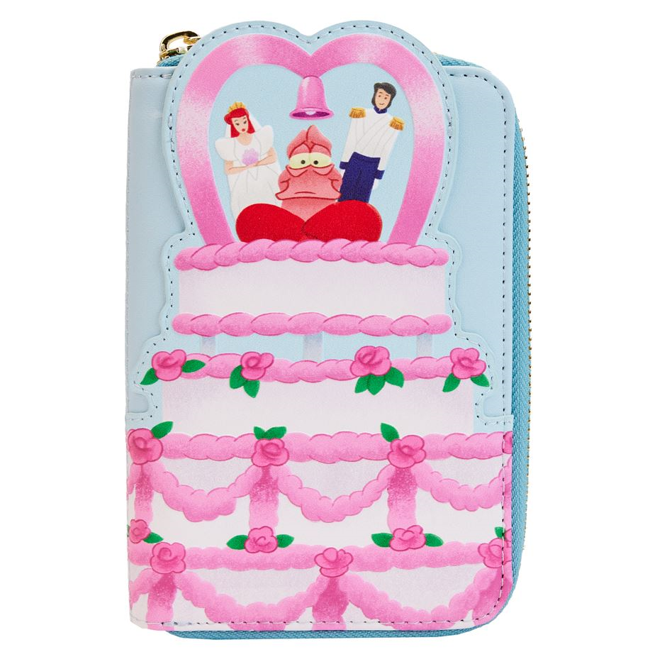 Loungefly: Disney - Little Mermaid Wedding Cake Zip Around Wallet - flash vidéo