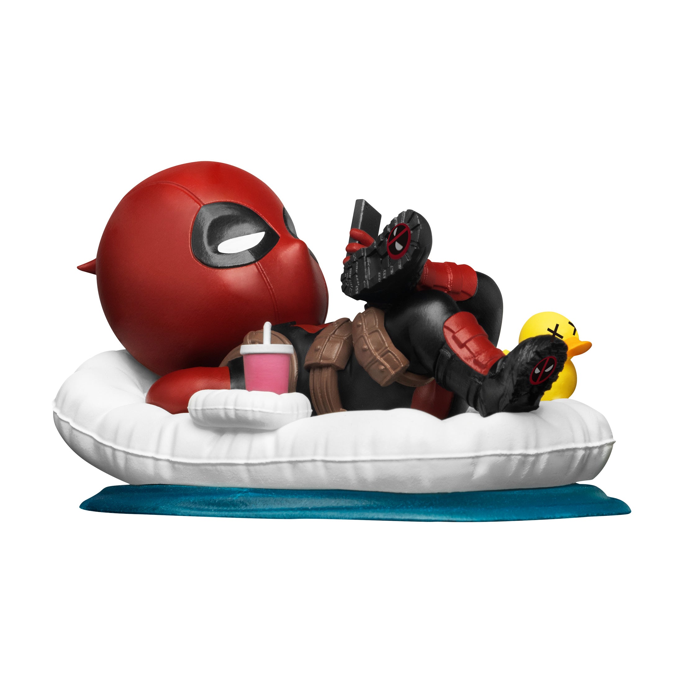 YuMe Hero Box Action Series - Display blind box de figurines Deadpool 8cm (12 unités)