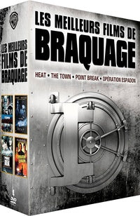 Les Meilleurs films de braquage - Heat + The Town + Point Break + Opération Espadon [DVD]
