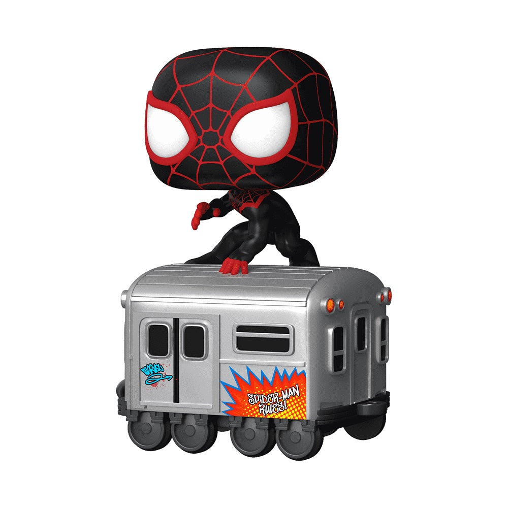 Funko Pop! Trains: Disney 100 Anniversary - Marvel Spider-Man - Miles Morales on Subway Car (Special Edition) - flash vidéo