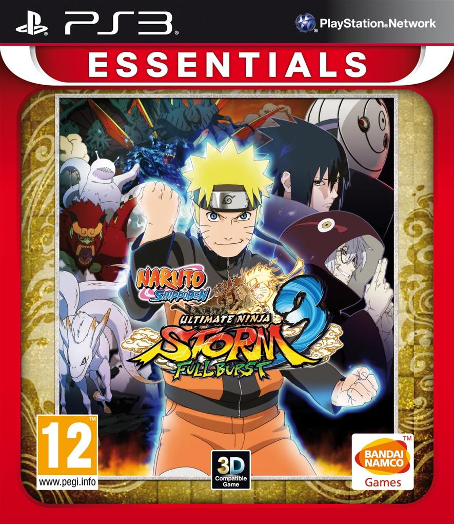Naruto Ultimate Ninja Storm 3 Full Burst Essentials - flash vidéo