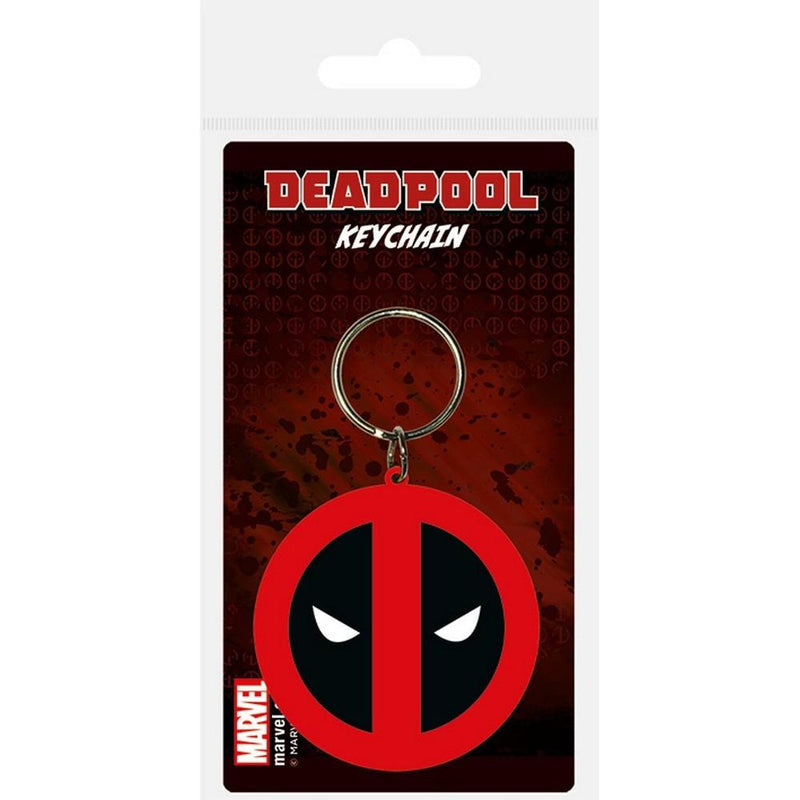 Deadpool - Logo Rubber Keychain