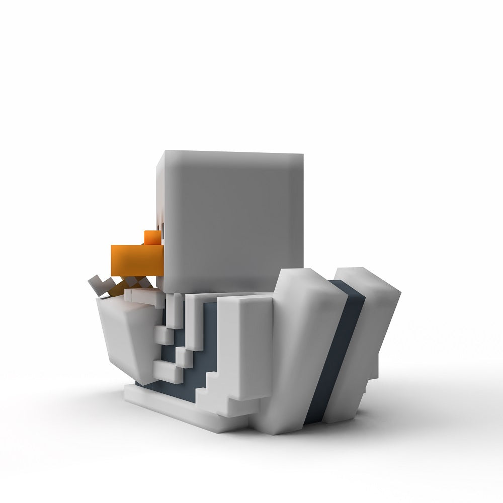 Numskull - TUBBZ Canard de bain - Minecraft - Squelette (Première Édition) - 9cm