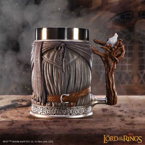 Nemesis Now - Le Seigneur des anneaux - Gandalf le Gris Tankard 15.5cm - flash vidéo