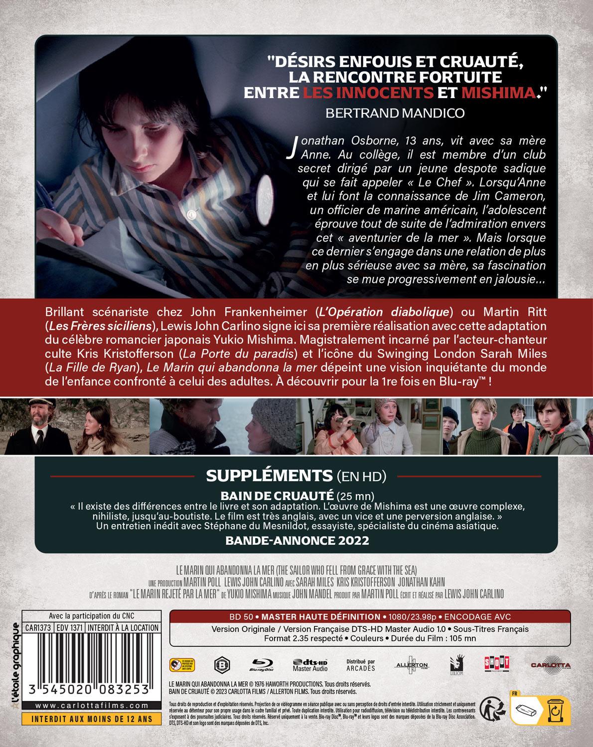 Le Marin qui abandonna la mer [Blu-ray]