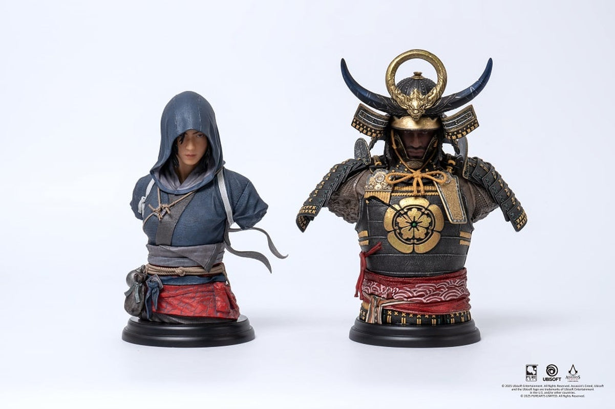 PureArts - 1:4 Scale Bust - Assassin's Creed Shadows - Buste Yasuke 21cm