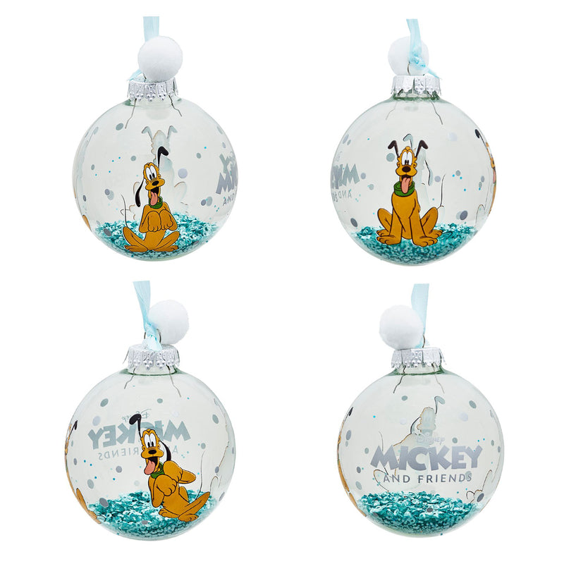 Disney - Lot de 7 Boules de Noël - Mickey et ses amis