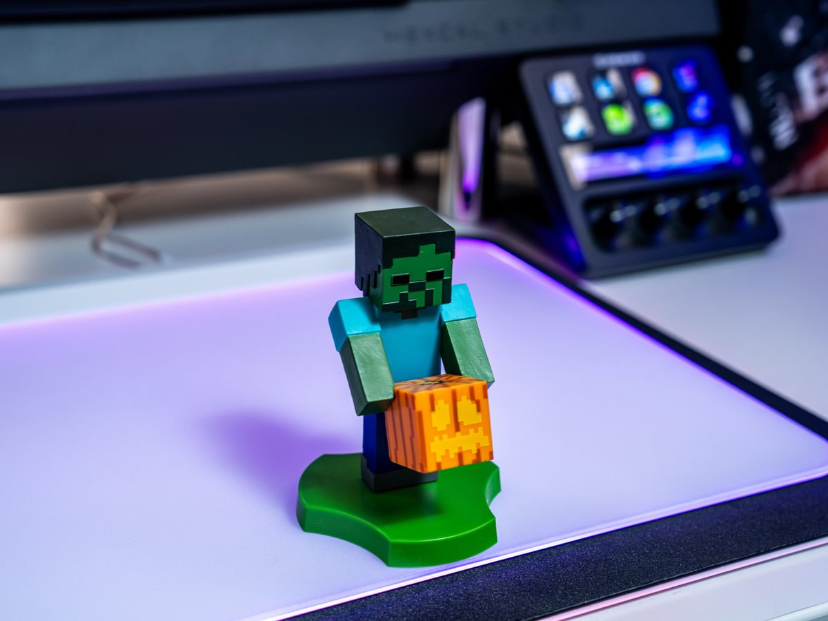 Cable Guys Holdems - Minecraft - Support pour écouteurs et téléphone Zombie