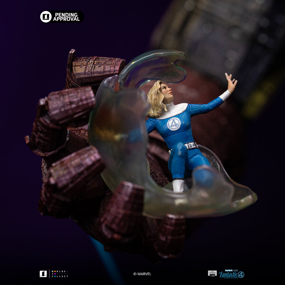 Iron Studios - Demi Art Scale 1/20 - Marvel - Les 4 Fantastiques : Premiers pas - Galactus Battle Diorama Statue 75cm