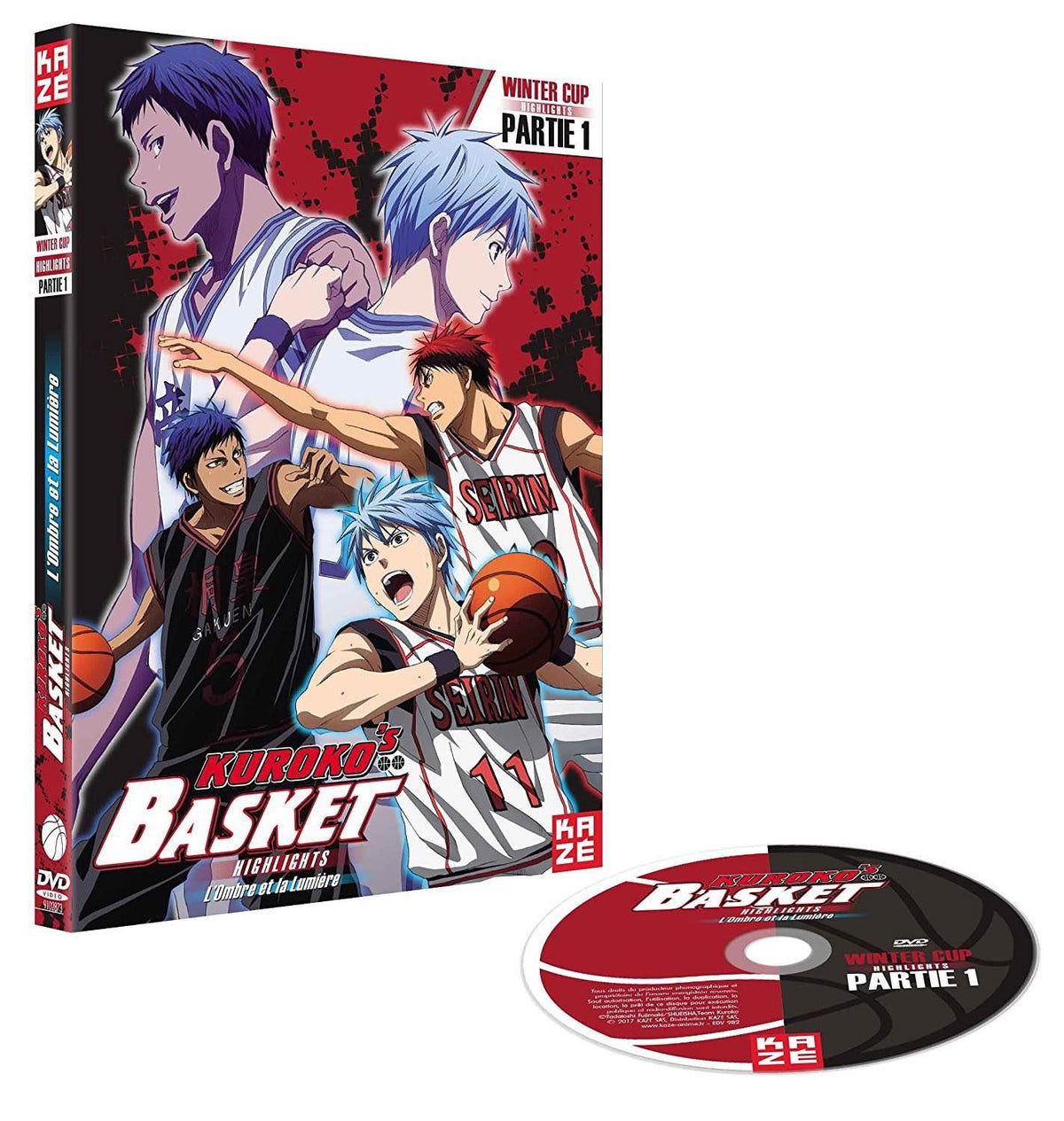 Kuroko's Basket - Winter Cup Highlights Partie 1 : L'ombre et la lumière [DVD]