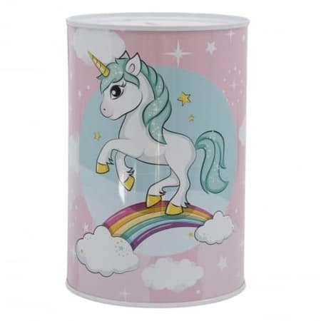 Stor - Tirelire en métal "Licorne" - flash vidéo