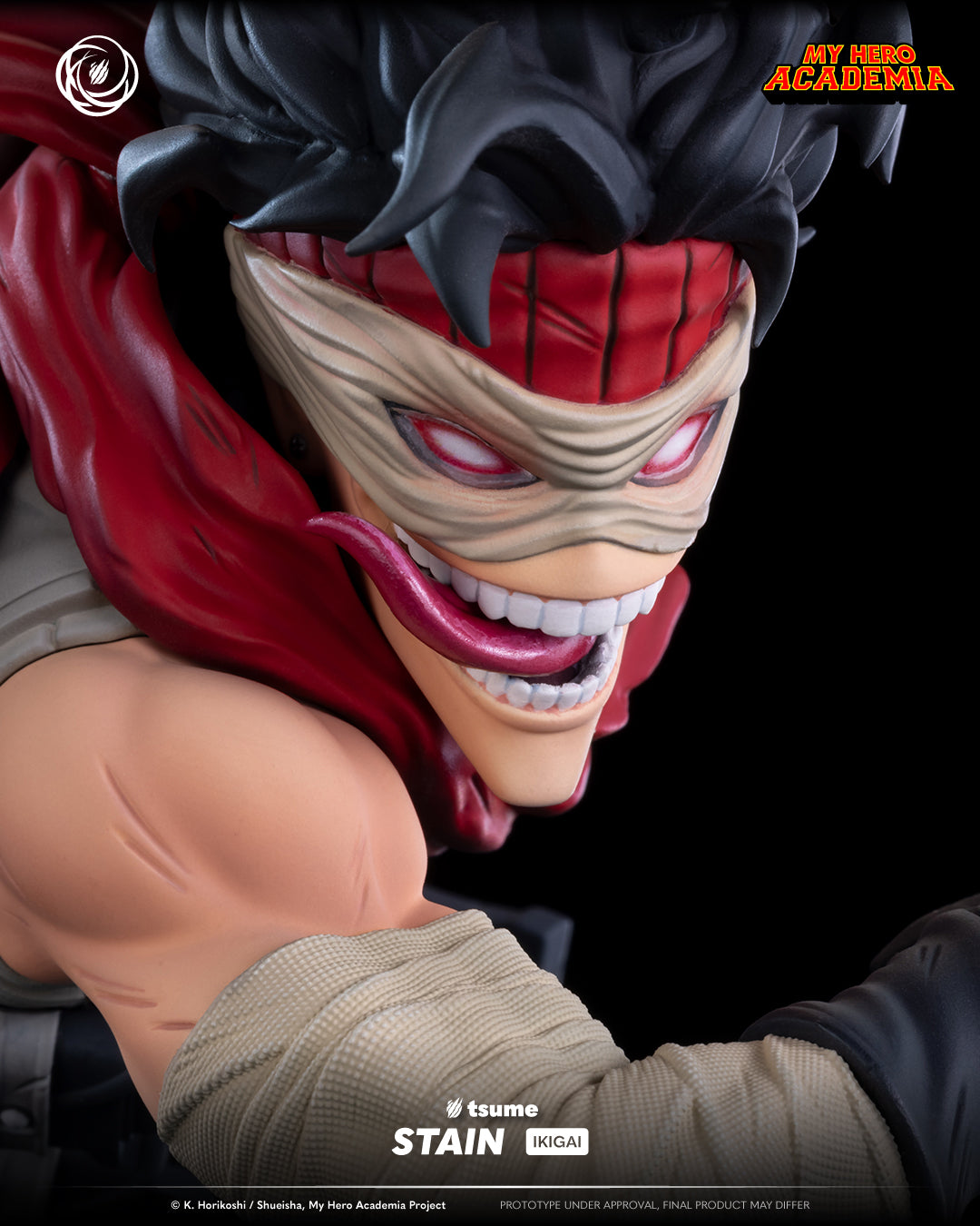 Tsume Art - IKIGAI 1/6 - My Hero Academia - Stain Statue 42cm