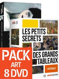 Pack Art - Les Aventuriers de l'art moderne + Petits Secrets des grands tableaux Intégrale 1 à 5 - 8 DVD [DVD]
