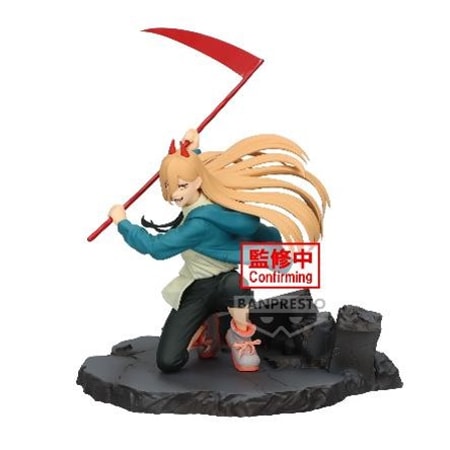 Chainsaw Man - Vibration Stars - Power Special Statue 12cm - flash vidéo