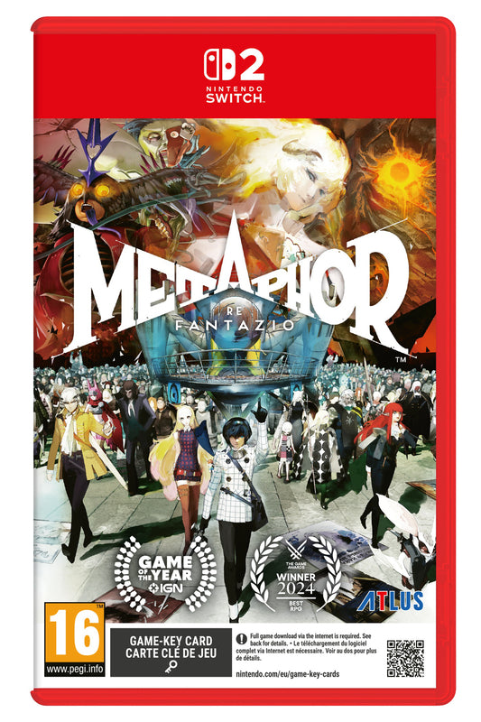 Metaphor: ReFantazio - SteelBook Edition - Game-key Card