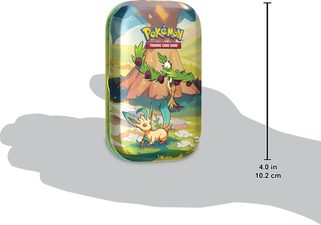 Pokémon TCG - Vibrant Paldea Mini Tin (Espathra / Goomy / Leafeon / Oricorio / Pachirisu - 1x random mini tin) - flash vidéo