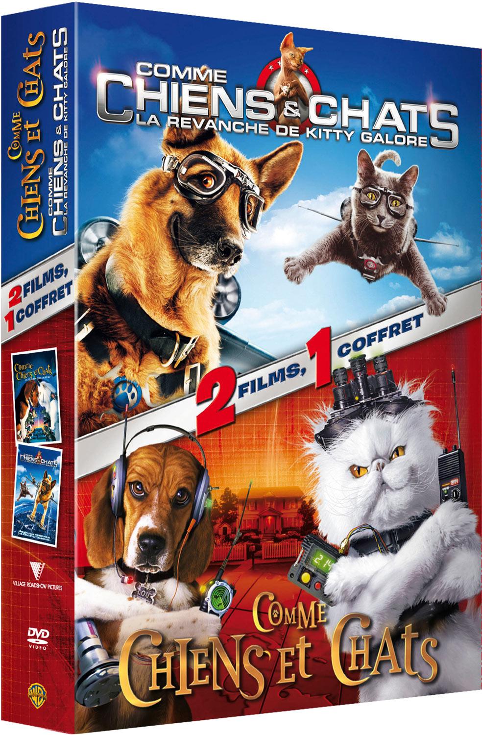 Comme chiens et chats + Comme chiens et chats - La Revanche de Kitty Galore [DVD]