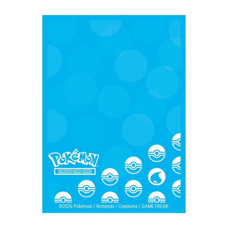 Ultra Pro - Pokémon JCC - Pochettes de protection de deck Énergie Eau 65 pcs (66 x 91 mm)