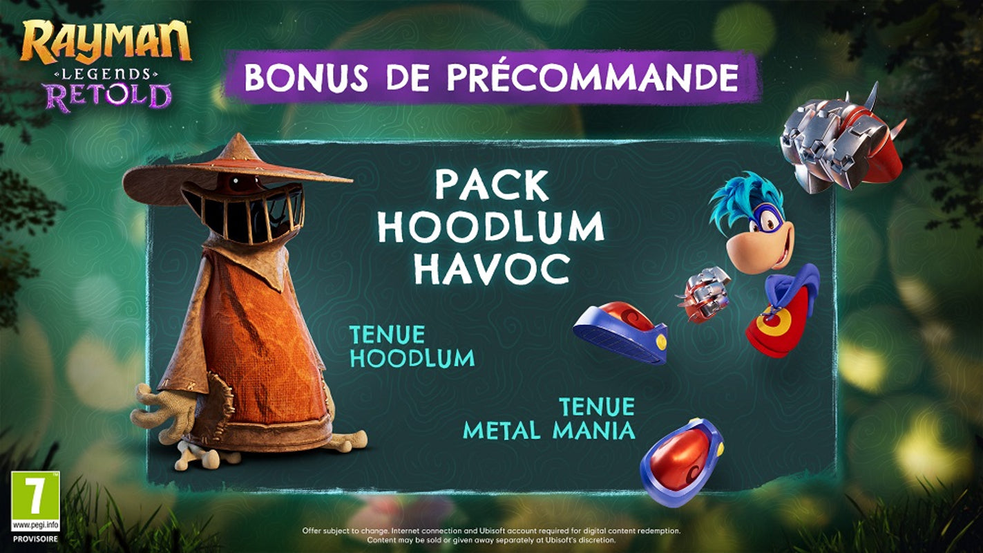 Rayman Legends Retold - Game-key Card