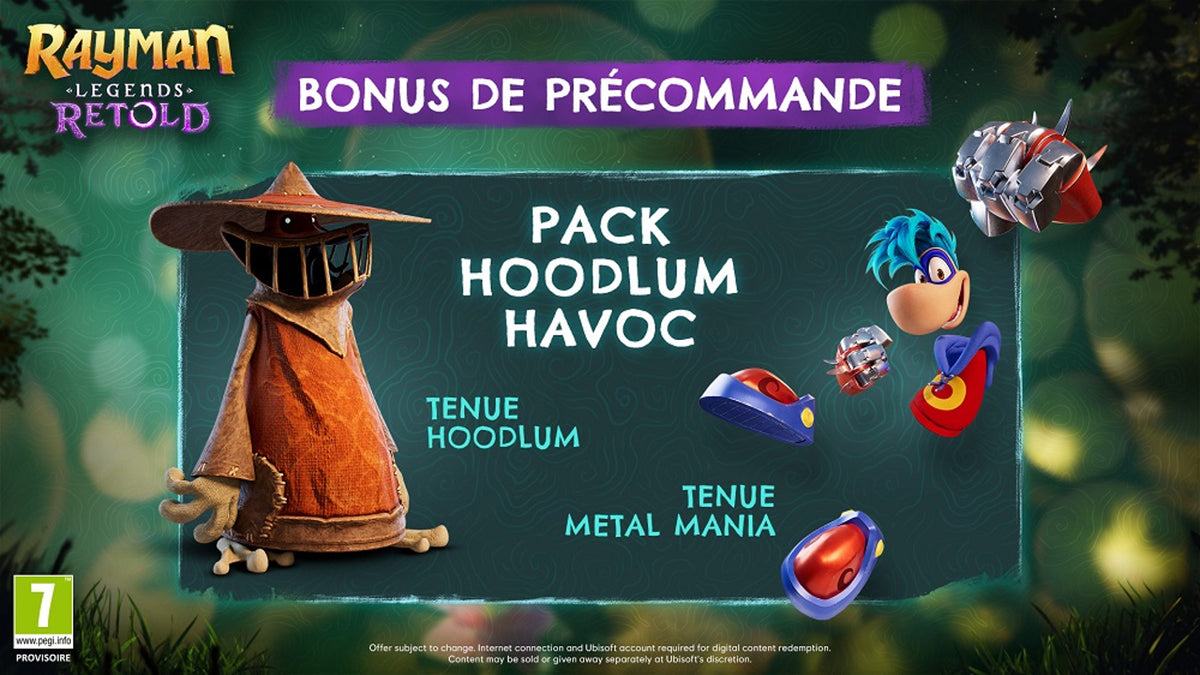 Rayman Legends Retold - Game-key Card