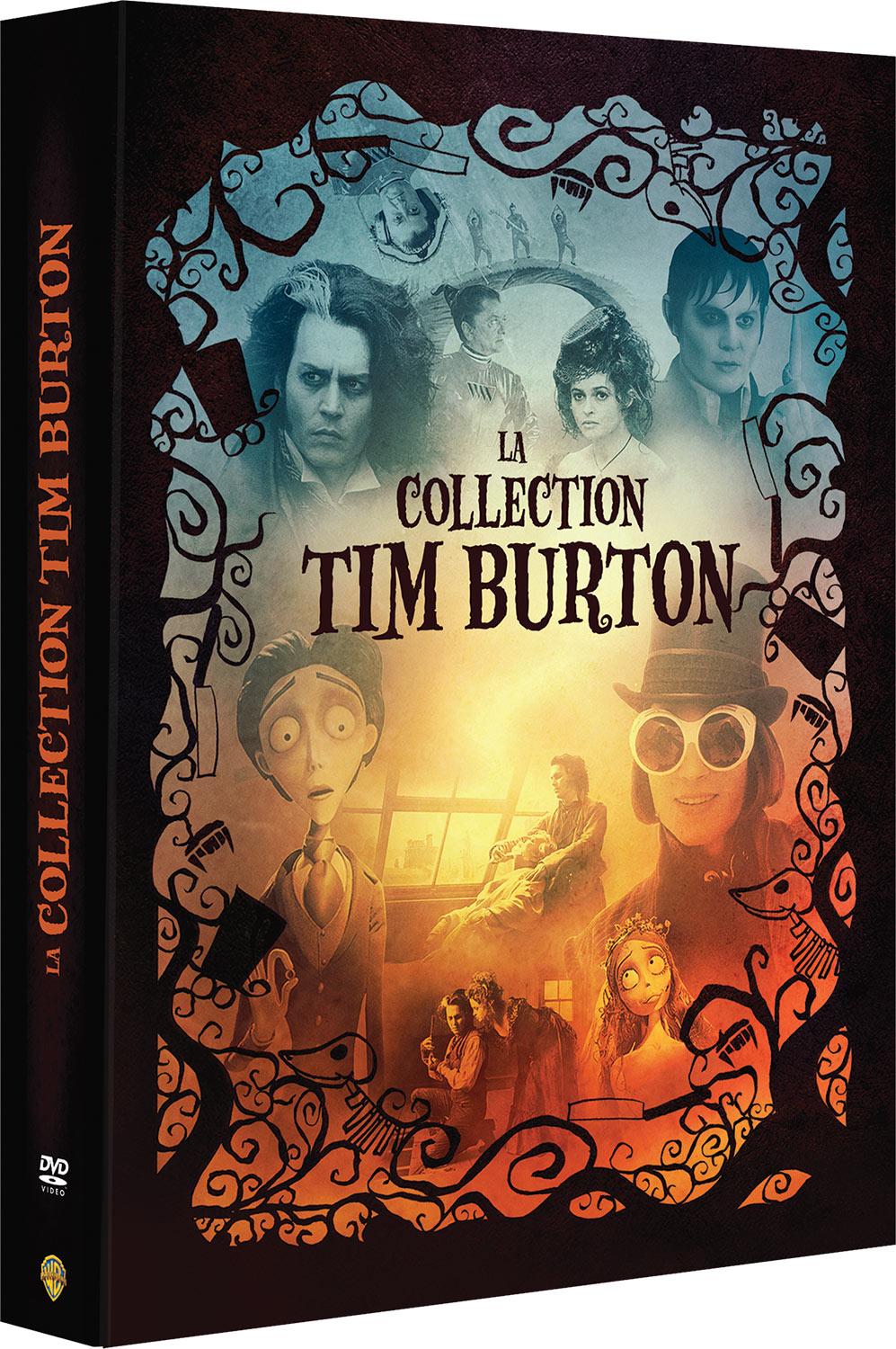 La Collection Tim Burton - Charlie et la chocolaterie + Les noces funèbres + Sweeney Todd + Dark Shadows [DVD]