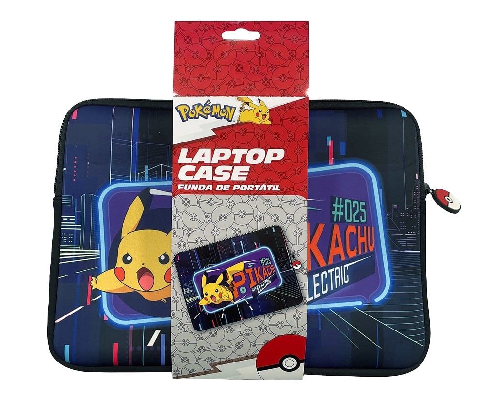 Pokémon - Housse d'ordinateur portable "Pikachu" - flash vidéo