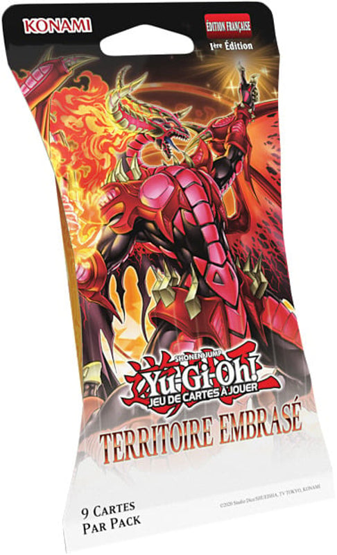 Yu-Gi-Oh! JCC - Pack de Booster Territoire Embrasé (Blister cartonné)