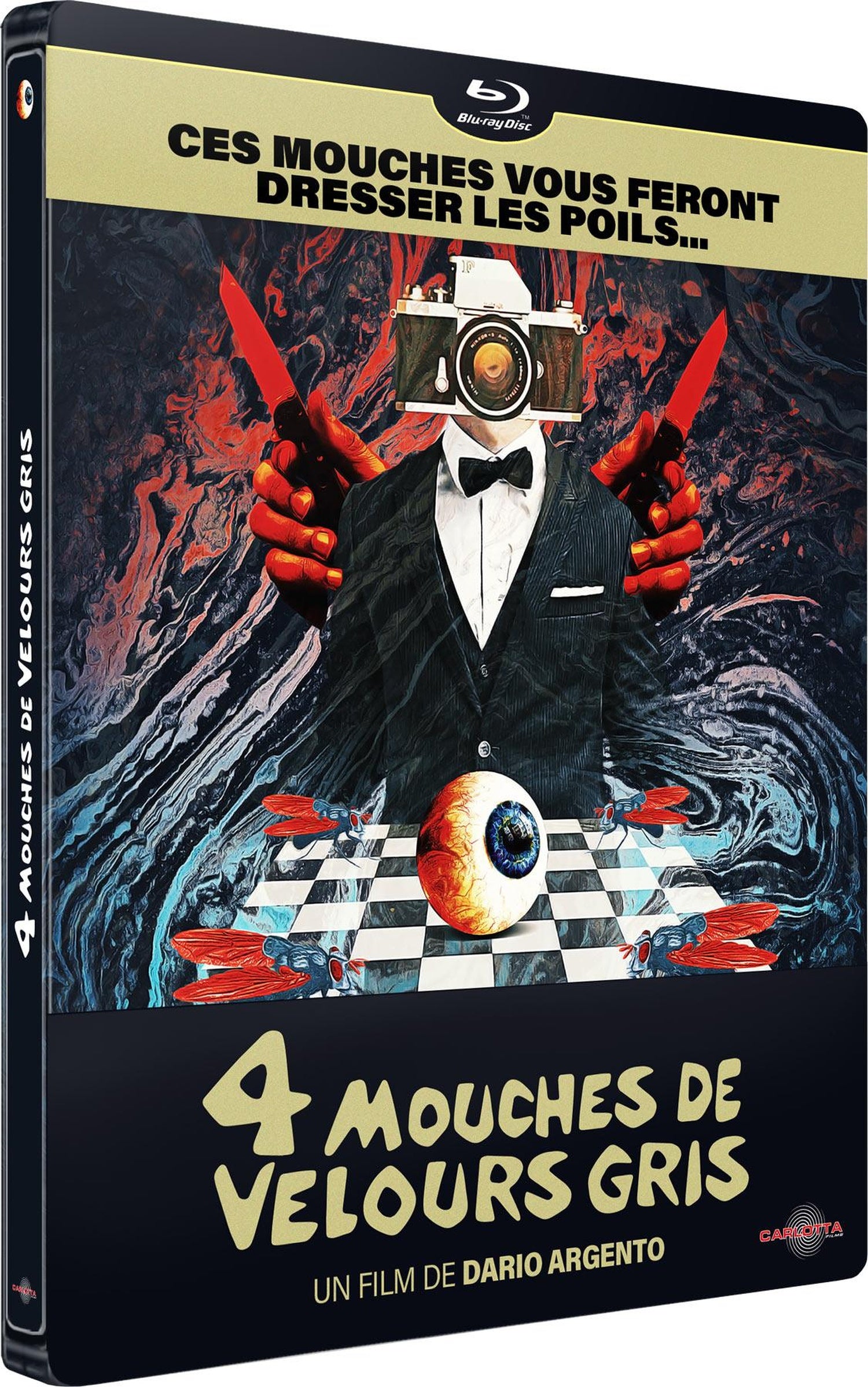 4 mouches de velours gris [Blu-ray]