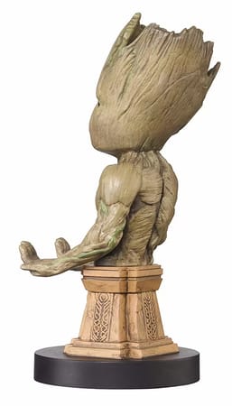 Cable Guys - Marvel - I Am Groot - Groot Support Chargeur pour Téléphone et Manette - flash vidéo