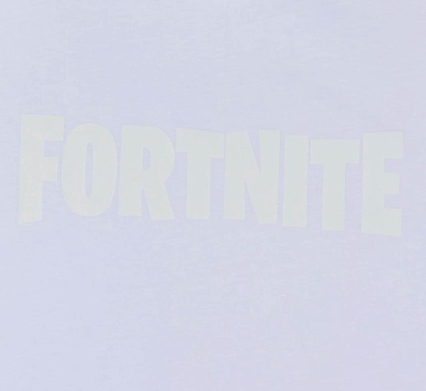 Fortnite - Foil Logo White T-Shirt XL