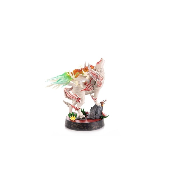 First 4 Figures - Okami - Shiranui (Hurlement Céleste) Statue 23cm - flash vidéo