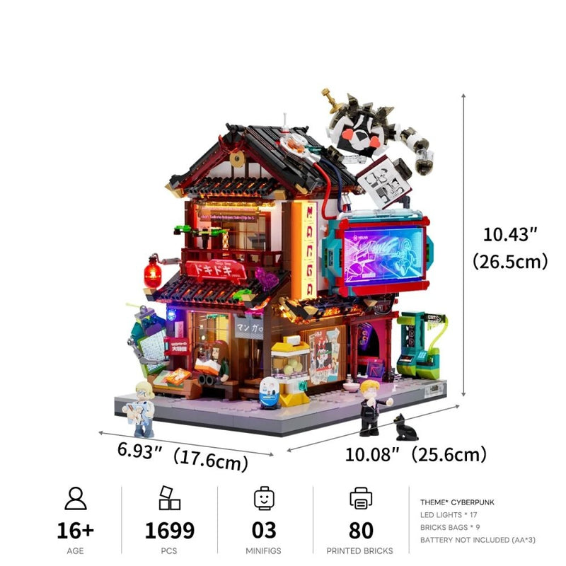 Lumibricks - Cyberpunk Neoncity - Boutique de mangas