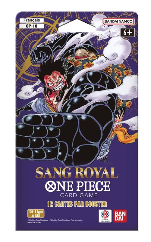 One Piece Card Game - Pack de Booster Blister OP-10 Sang Royal (1 Booster aléatoire)