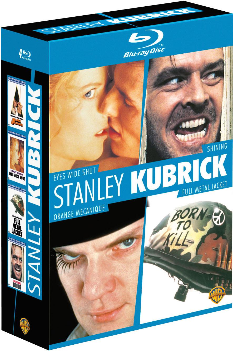 Stanley Kubrick - Coffret : Eyes Wide Shut + Shining + Orange mécanique + Full Metal Jacket [Blu-ray]