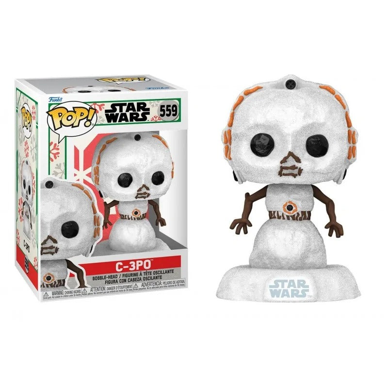 Funko Pop! Star Wars: Holiday - Snowman C-3PO - flash vidéo