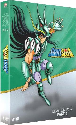 Saint Seiya - Les chevaliers du Zodiaque - Intégrale Collector - Dragon Box Part. 2 [DVD]