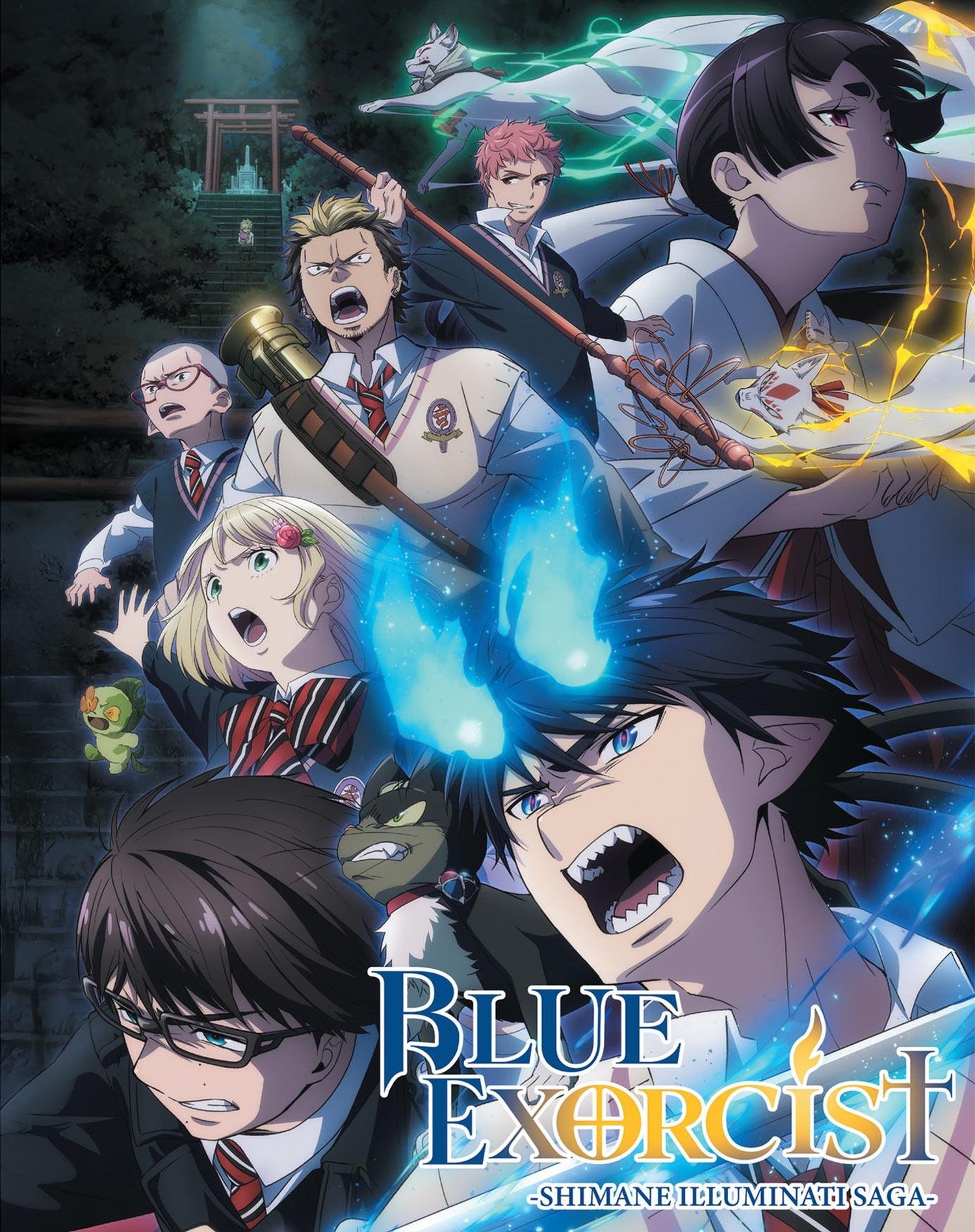 Blue Exorcist - Saison 3 : Shimane Illuminati Saga [Blu-ray]