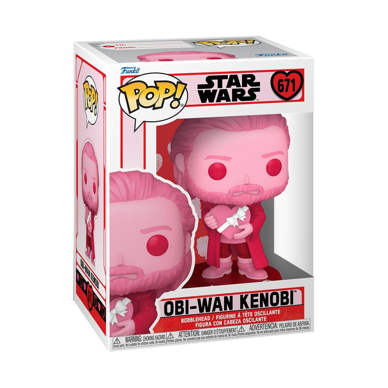 Funko Pop! Star Wars: Valentines - Obi-Wan Kenobi - flash vidéo