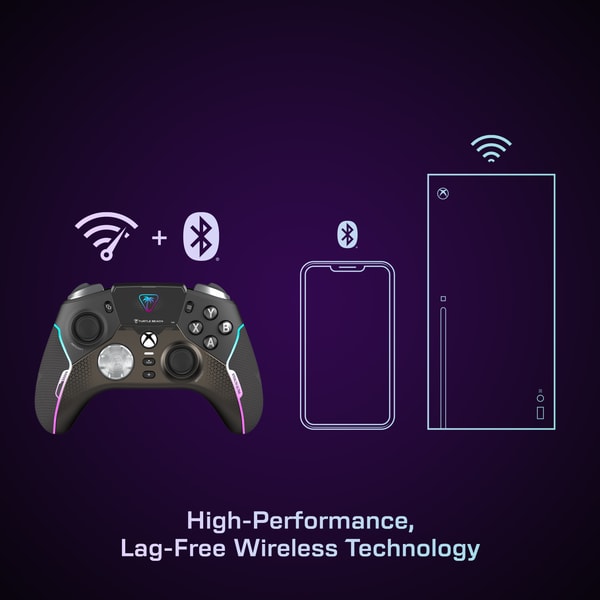 Turtle Beach - Manette de jeu sans fil Bluetooth Stealth Ultra pour Xbox Series X|S, Xbox One et Windows 10/11 - flash vidéo