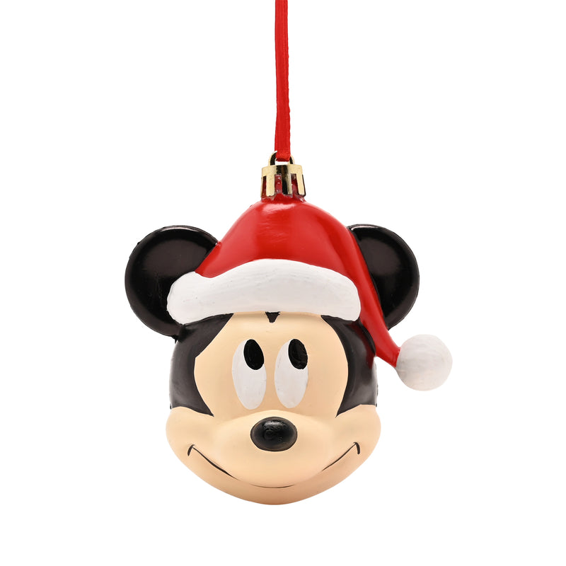 Disney - Boule de Noël en Plastique 3D - Mickey